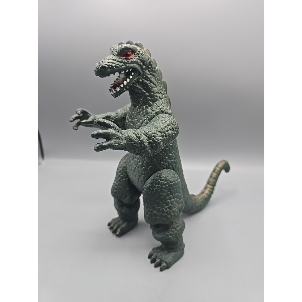 Vintage Godzilla-Style Kaiju Monster Figure – Approx. 9" Tall